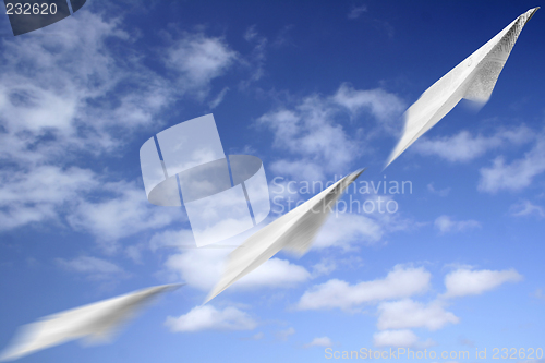 Image of Paper Aeroplane Motion