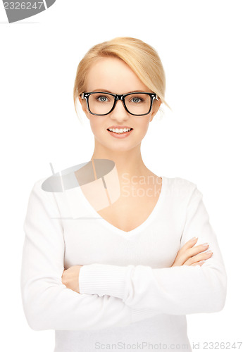Image of calm and friendly woman