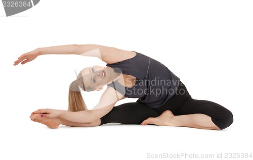 Image of lovely fitness instructor