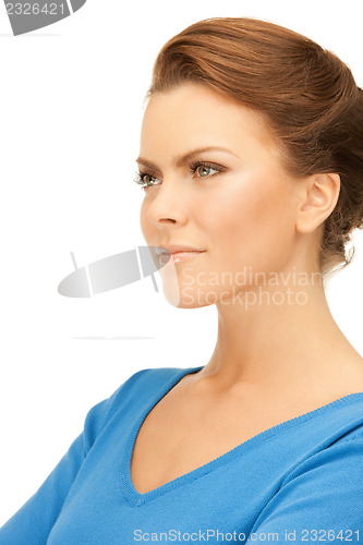 Image of calm and friendly woman