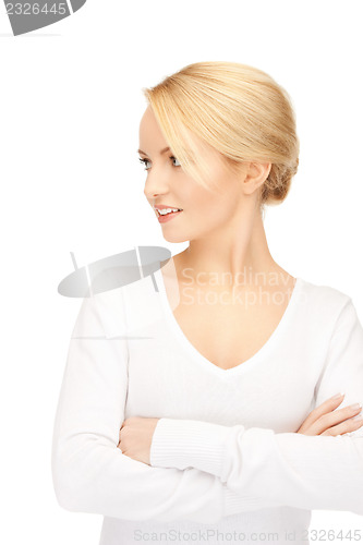 Image of happy and smiling woman.
