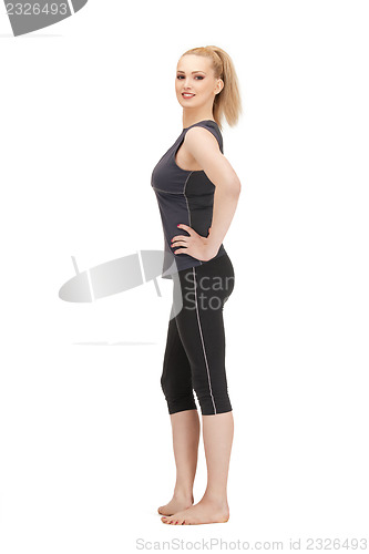 Image of lovely fitness instructor