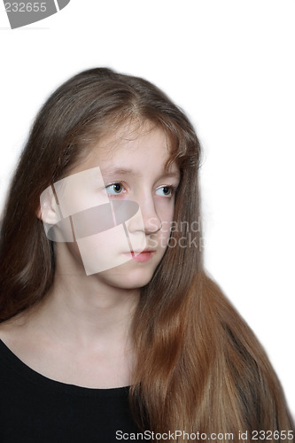 Image of Portrait of teenage girl