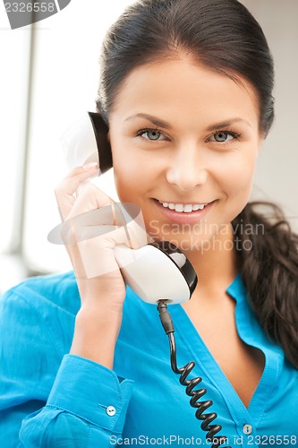 Image of woman with phone