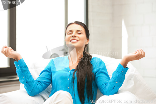 Image of woman in meditation
