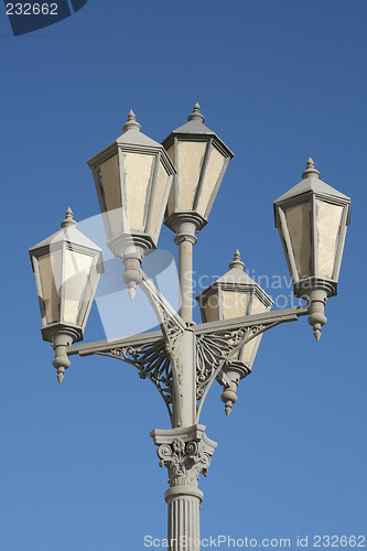 Image of Old-fashioned street lamp