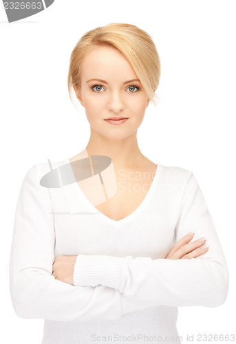 Image of happy and smiling woman.