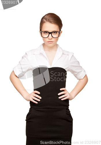 Image of calm and friendly woman
