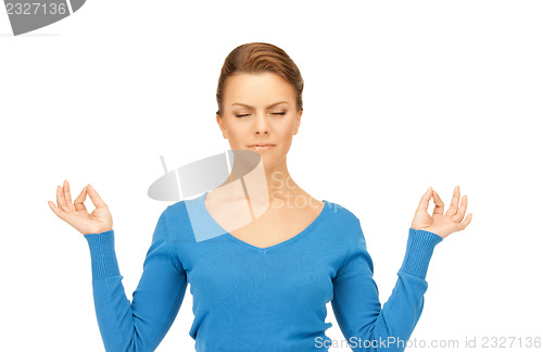 Image of woman in meditation