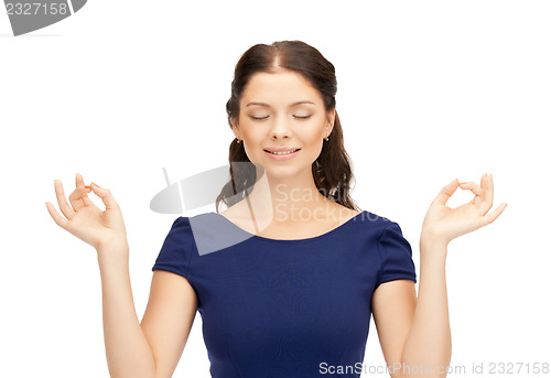 Image of woman in meditation