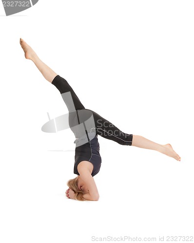 Image of lovely fitness instructor