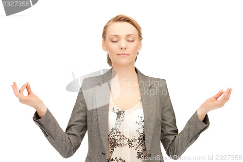 Image of woman in meditation
