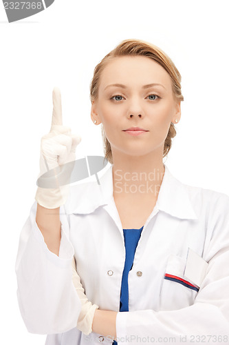 Image of attractive female doctor