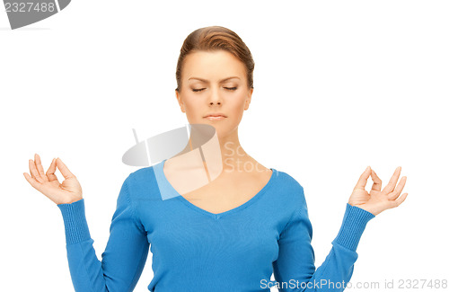 Image of woman in meditation