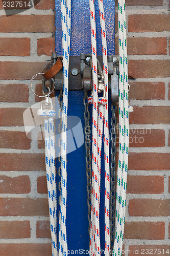 Image of Ropes in an old school gym