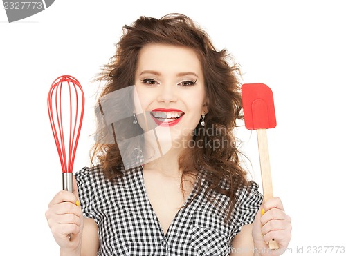 Image of lovely housewife