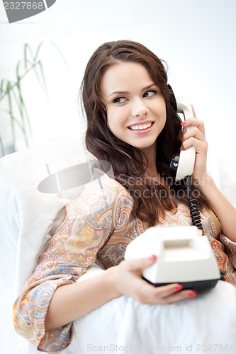Image of woman with phone