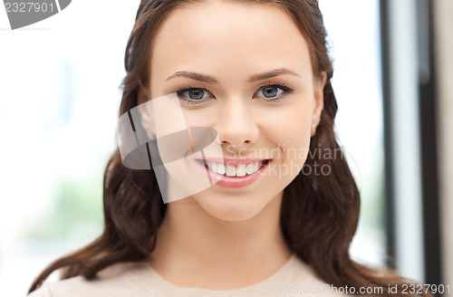 Image of happy and smiling woman