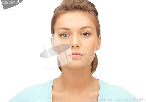 Image of calm and friendly woman