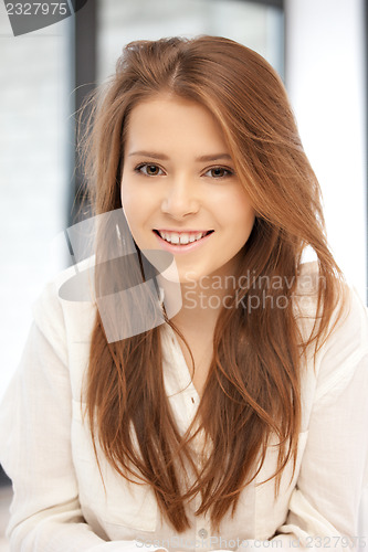 Image of happy and smiling woman
