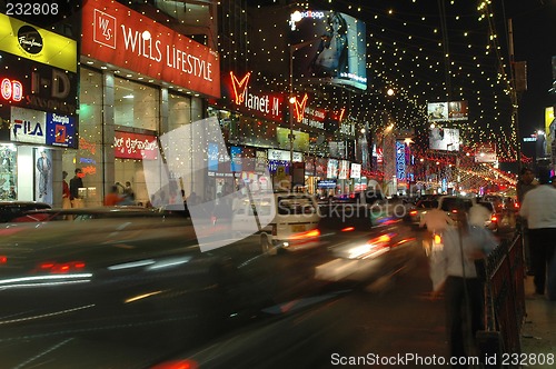 Image of Bangalore by night