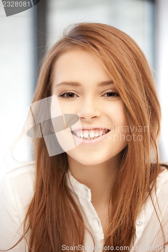 Image of happy and smiling woman