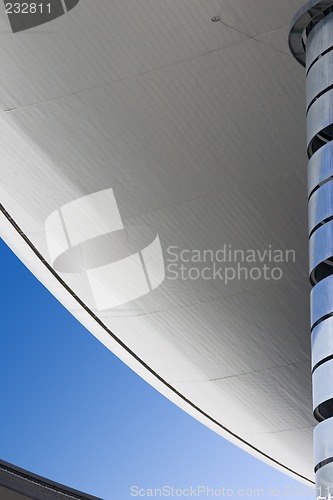 Image of Abstract Building Roof in Las Vegas Strip