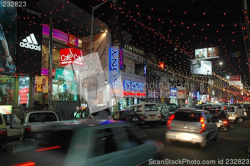 Image of Bangalore by night