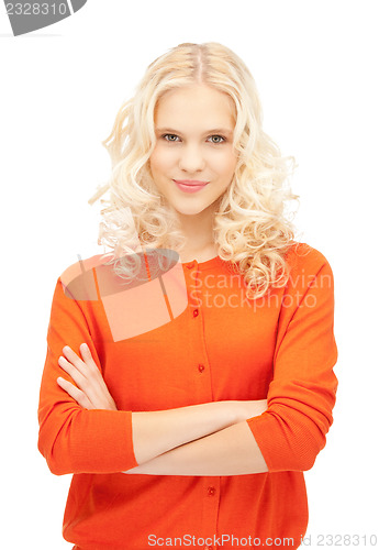 Image of happy and smiling woman