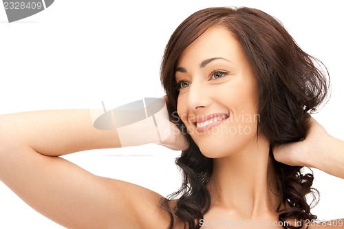 Image of happy and smiling woman