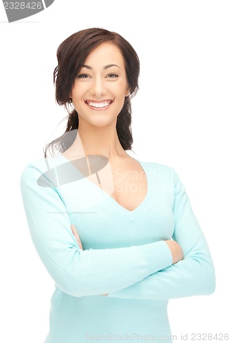 Image of happy and smiling woman