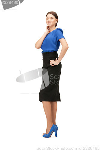 Image of happy and smiling woman