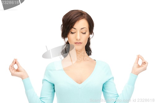 Image of woman in meditation