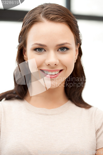 Image of happy and smiling woman