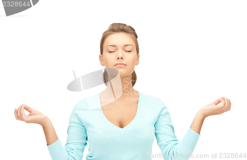 Image of woman in meditation