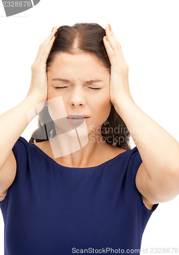 Image of unhappy woman