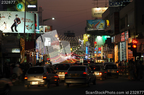 Image of Bangalore by night