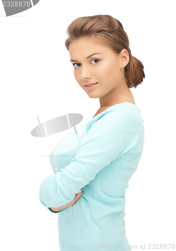 Image of happy and smiling woman