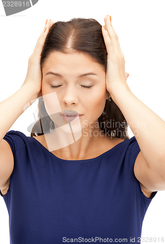 Image of unhappy woman