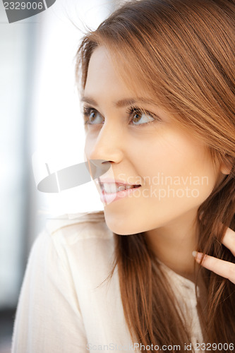 Image of happy and smiling woman
