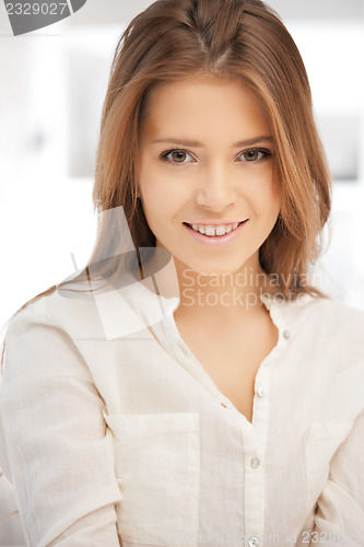 Image of happy and smiling woman