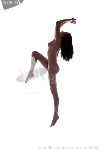 Image of dancing naked woman