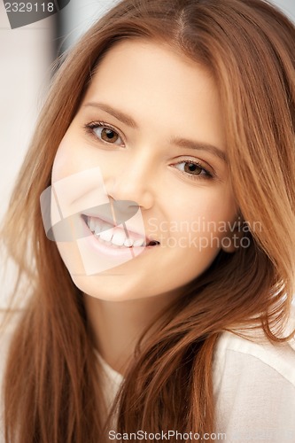 Image of happy and smiling woman
