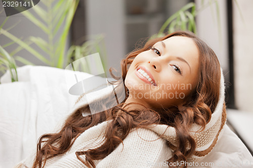 Image of happy and smiling woman