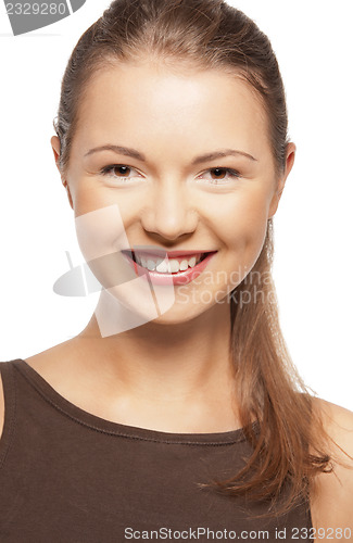 Image of happy teenage girl