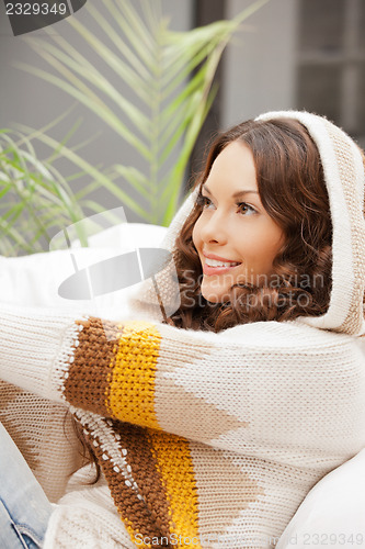 Image of happy and smiling woman