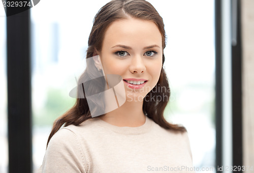 Image of happy and smiling woman