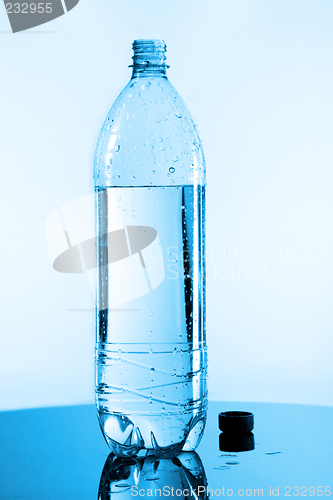 Image of half bottle of water