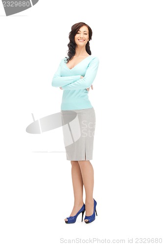 Image of happy and smiling woman
