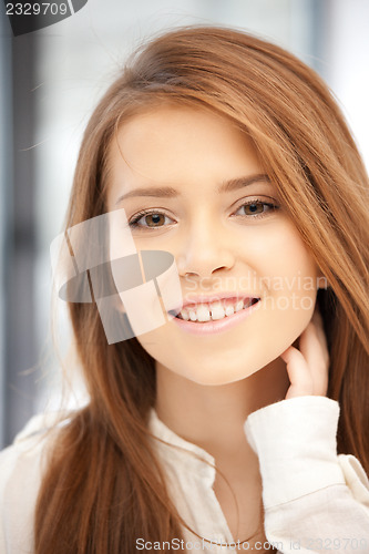 Image of happy and smiling woman